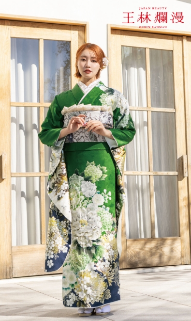 王林のブランド振袖